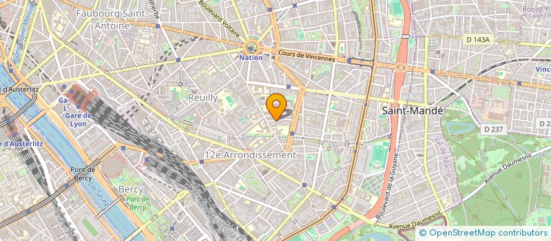 localisation de l'entreprise MONSIEUR MATHIS LEROUX  PARIS