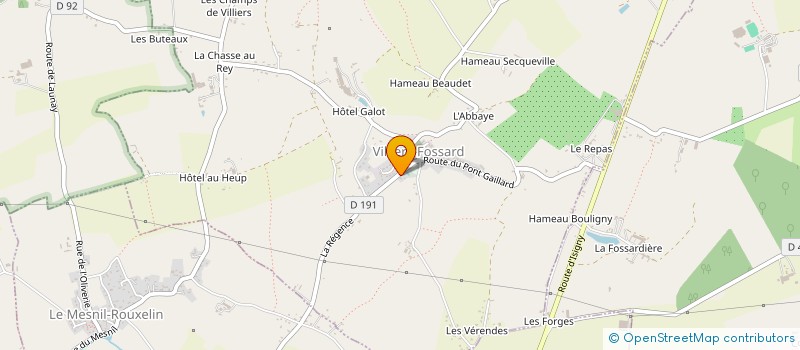 localisation de l'entreprise MONSIEUR MATHIS LEVALLOIS  VILLIERS-FOSSARD