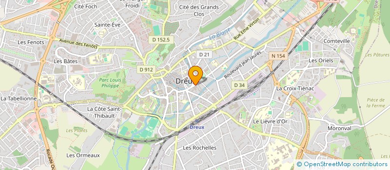 localisation de l'entreprise MONSIEUR MATHIS LOCHON  GRANVILLE