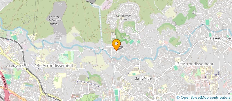 localisation de l'entreprise MONSIEUR MATHIS LOURENCO  MARSEILLE