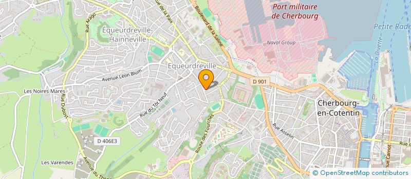 localisation de l'entreprise MONSIEUR MATHIS LUCAS  CHERBOURG-EN-COTENTIN