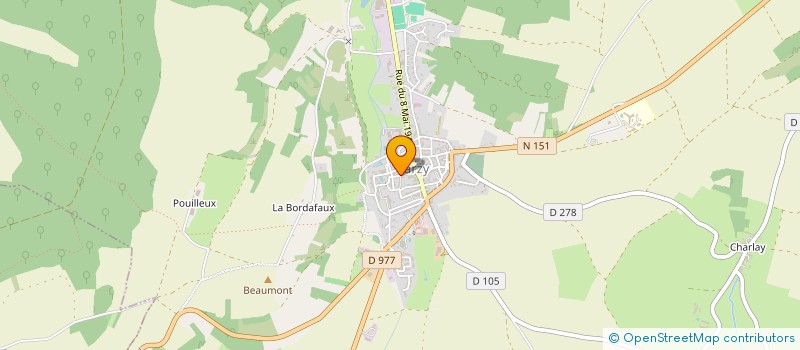localisation de l'entreprise MONSIEUR MATHIS MARTIG à VARZY