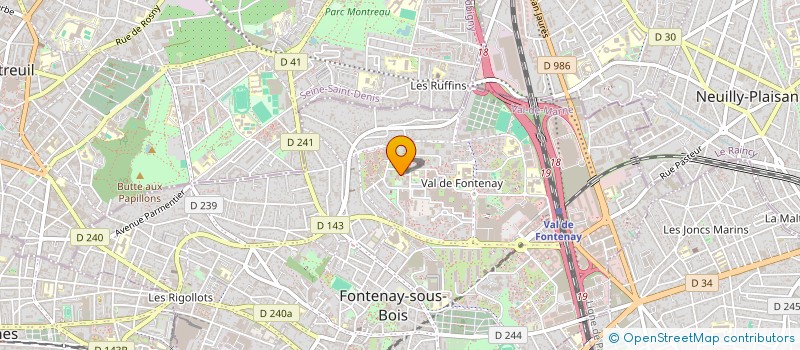 localisation de l'entreprise MONSIEUR MATHIS MATHEO MARGUERITE à FONTENAY-SOUS-BOIS