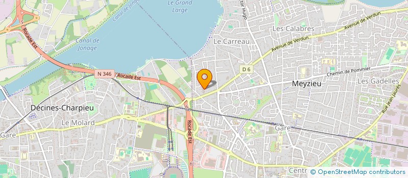 localisation de l'entreprise MONSIEUR MATHIS MENDES DE PINA  MEYZIEU