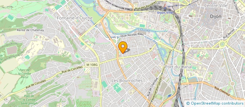 localisation de l'entreprise MONSIEUR MATHIS METEAU à DIJON