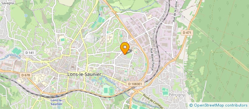 localisation de l'entreprise MONSIEUR MATHIS MEUX à LONS-LE-SAUNIER