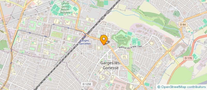 localisation de l'entreprise MONSIEUR MATHIS MIAFO SAKA  GARGES-LES-GONESSE