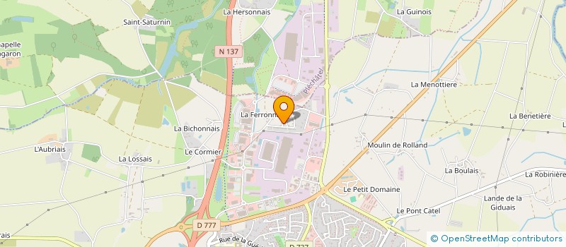 localisation de l'entreprise MONSIEUR MATHIS NIANG  BAIN-DE-BRETAGNE