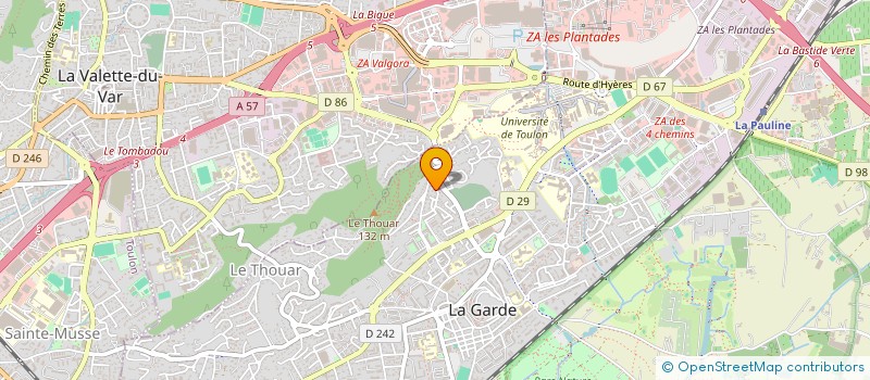 localisation de l'entreprise MONSIEUR MATHIS NIVIERE  LA GARDE