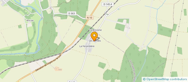 localisation de l'entreprise MONSIEUR MATHIS OKOUTA-LE BERRE à CLOYES-LES-TROIS-RIVIERES