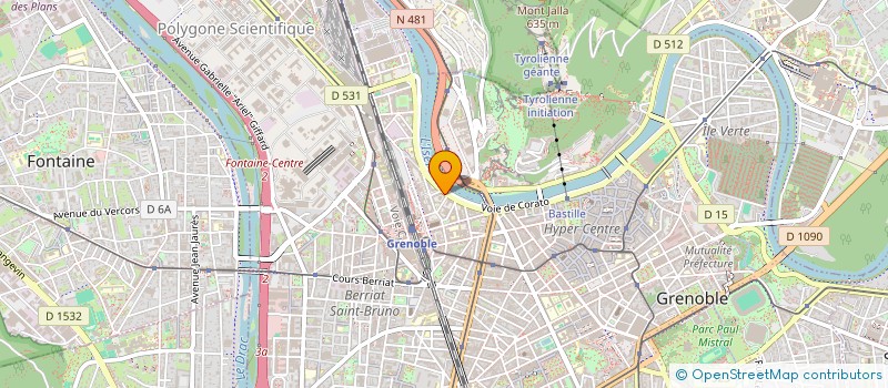 localisation de l'entreprise MONSIEUR MATHIS ORGERON à GRENOBLE