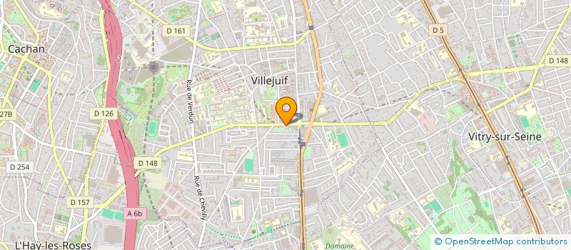 localisation de l'entreprise MONSIEUR MATHIS PASTEAU  VILLEJUIF