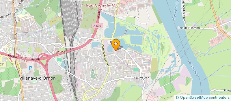 localisation de l'entreprise MONSIEUR MATHIS PEYRARD  VILLENAVE-D'ORNON