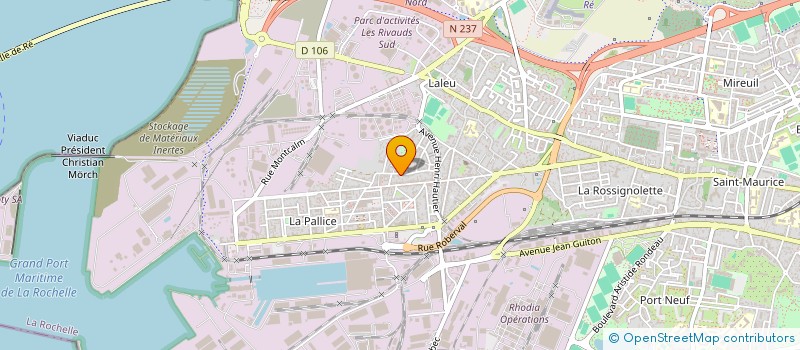 localisation de l'entreprise MONSIEUR MATHIS PIAT  LA ROCHELLE