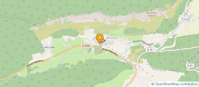 localisation de l'entreprise MONSIEUR MATHIS PICHON  SERANON