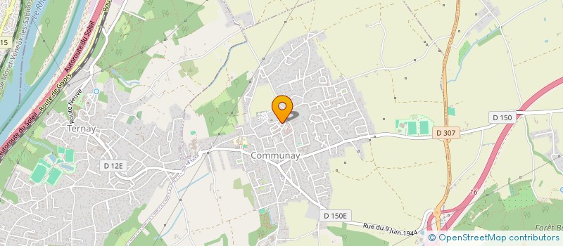 localisation de l'entreprise MONSIEUR MATHIS PIERROT  COMMUNAY