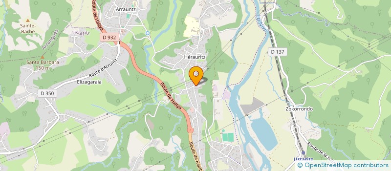 localisation de l'entreprise MONSIEUR MATHIS POC  USTARITZ