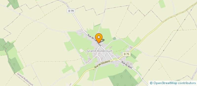 localisation de l'entreprise MONSIEUR MATHIS POITEVIN  GRAND-RULLECOURT