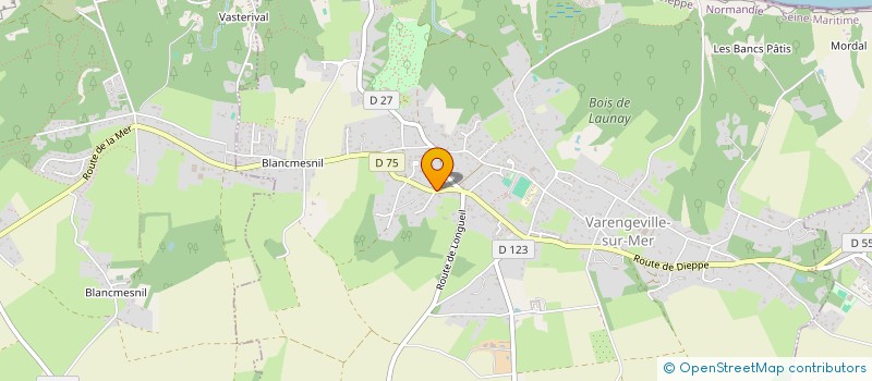 localisation de l'entreprise MONSIEUR MATHIS PRUNIAUD  VARENGEVILLE-SUR-MER