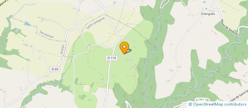 localisation de l'entreprise MONSIEUR MATHIS QUILLET  SAINT-GREGOIRE