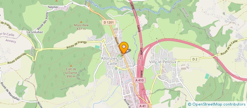 localisation de l'entreprise MONSIEUR MATHIS RANNOU  ALLONZIER-LA-CAILLE