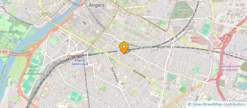 localisation de l'entreprise MONSIEUR MATHIS REMIGEREAU  ANGERS