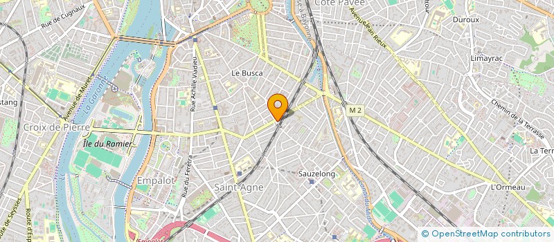 localisation de l'entreprise MONSIEUR MATHIS RETTHORE  TOULOUSE