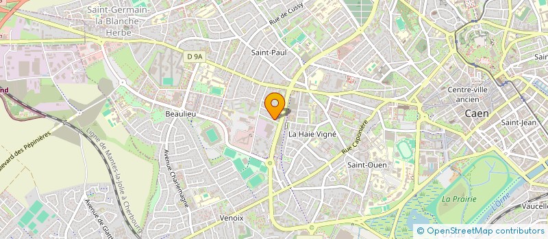 localisation de l'entreprise MONSIEUR MATHIS RIGOT à CAEN