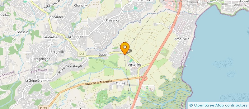 localisation de l'entreprise MONSIEUR MATHIS RIMET  PETIT-BOURG