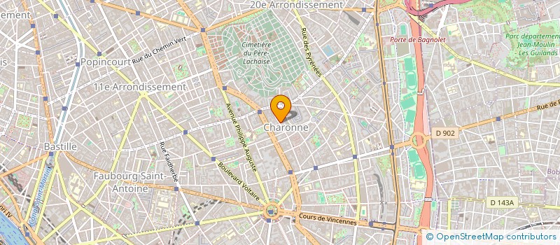 localisation de l'entreprise MONSIEUR MATHIS RODRIGUES DE OLIVEIRA  PARIS