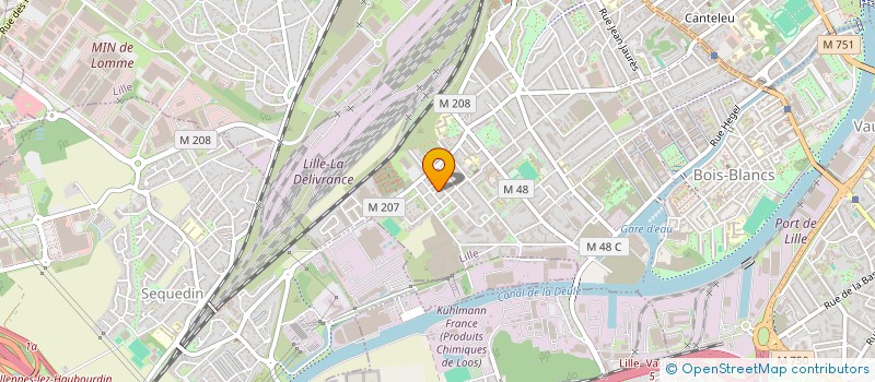 localisation de l'entreprise MONSIEUR MATHIS ROGEAU  LILLE