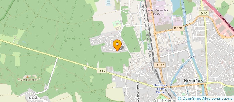 localisation de l'entreprise MONSIEUR MATHIS ROQUES  SAINT-PIERRE-LES-NEMOURS