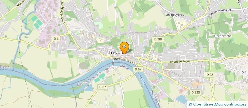 localisation de l'entreprise MONSIEUR MATHIS ROSSIGNOL à TREVOUX