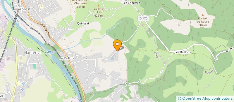 localisation de l'entreprise MONSIEUR MATHIS ROUBILLE  ABREST