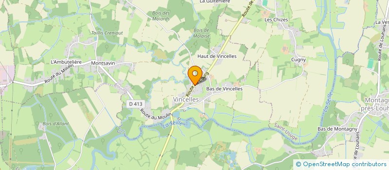 localisation de l'entreprise MONSIEUR MATHIS ROUSSE--VOLET  VINCELLES