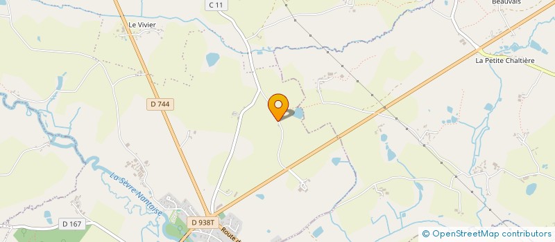 localisation de l'entreprise MONSIEUR MATHIS ROUSSELOT  LA FORET-SUR-SEVRE