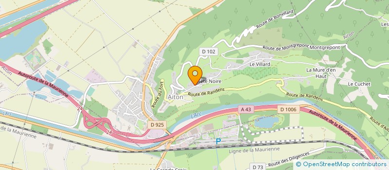 localisation de l'entreprise MONSIEUR MATHIS ROYER  AITON