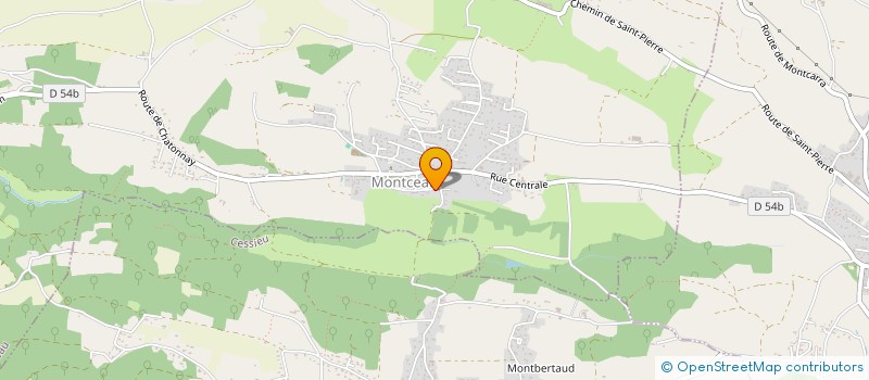 localisation de l'entreprise MONSIEUR MATHIS RUSSO  RUY-MONTCEAU