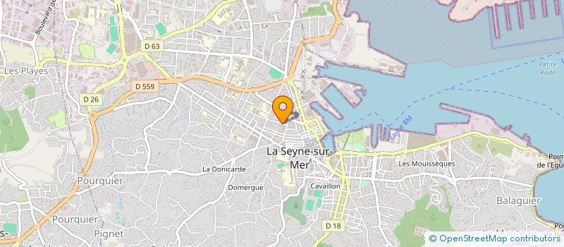 localisation de l'entreprise MONSIEUR MATHIS SALERNO  LA SEYNE-SUR-MER