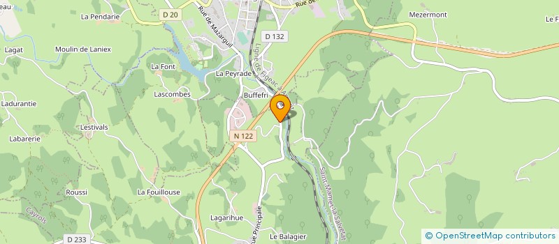 localisation de l'entreprise MONSIEUR MATHIS SEBTI à CAYROLS