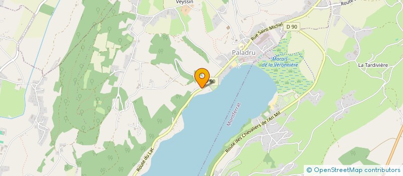 localisation de l'entreprise MONSIEUR MATHIS SEVY  VILLAGES DU LAC DE PALADRU