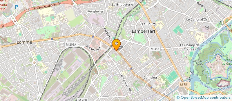 localisation de l'entreprise MONSIEUR MATHIS SINEUX à LILLE