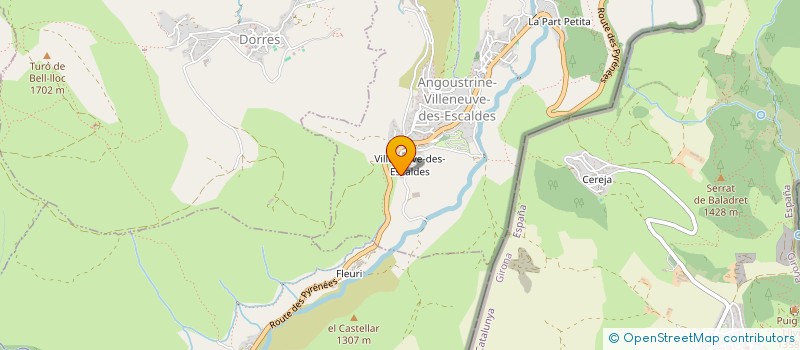 localisation de l'entreprise MONSIEUR MATHIS TEIXIDO FORNONI  ANGOUSTRINE VILLENEUVE DES