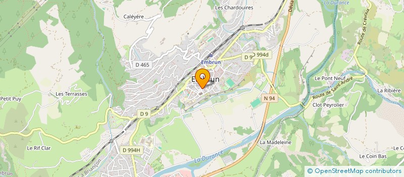 localisation de l'entreprise MONSIEUR MATHIS TOSI  EMBRUN