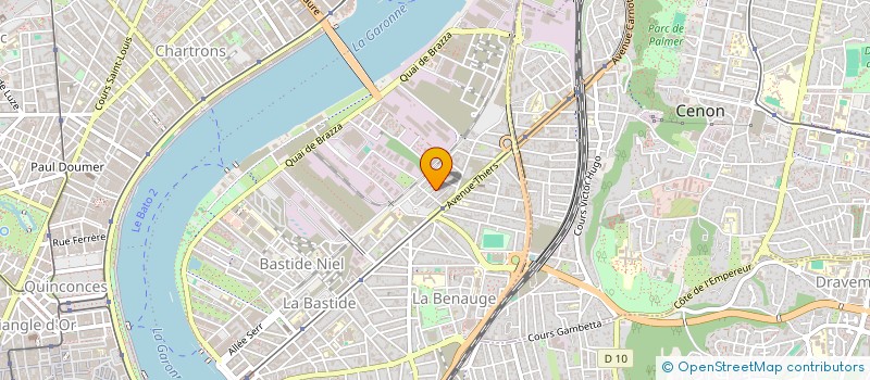 localisation de l'entreprise MONSIEUR MATHIS ULRICH  BORDEAUX