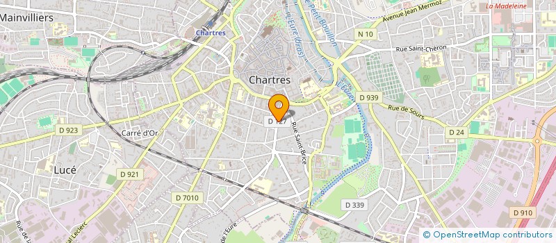 localisation de l'entreprise MONSIEUR MATHIS VANDAME à CHARTRES
