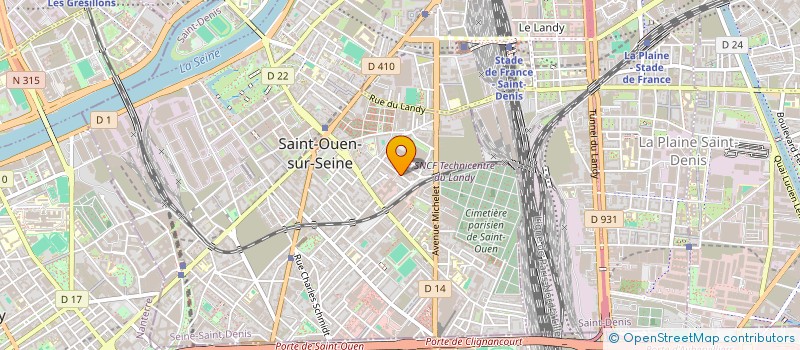 localisation de l'entreprise MONSIEUR MATHIS VASSAL à SAINT-OUEN-SUR-SEINE