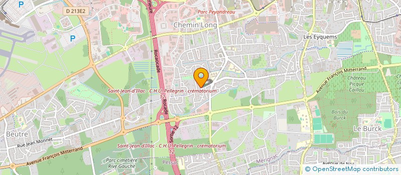 localisation de l'entreprise MONSIEUR MATHIS VATIN  MERIGNAC