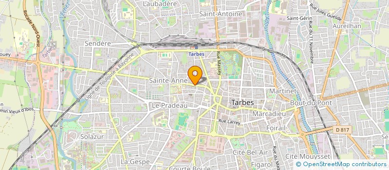 localisation de l'entreprise MONSIEUR MATHIS VEGAS  TARBES