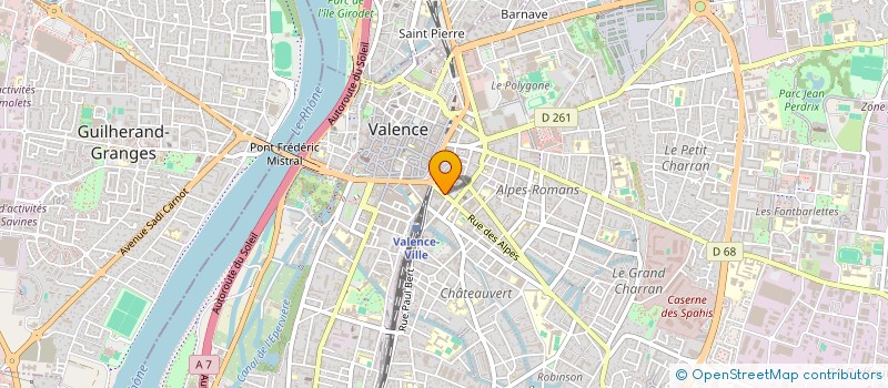 localisation de l'entreprise MONSIEUR MATHIS VISINE  VALENCE